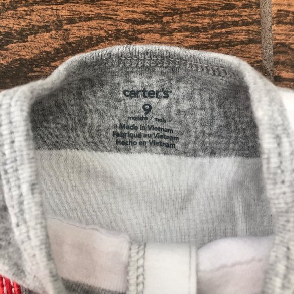 Carter's Boy Romper 9M - Picture 3 of 4